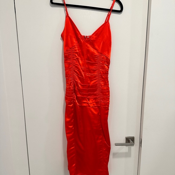 Helmut Lang Red Dress - Picture 3 of 5